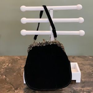 Vintage velvet purse
